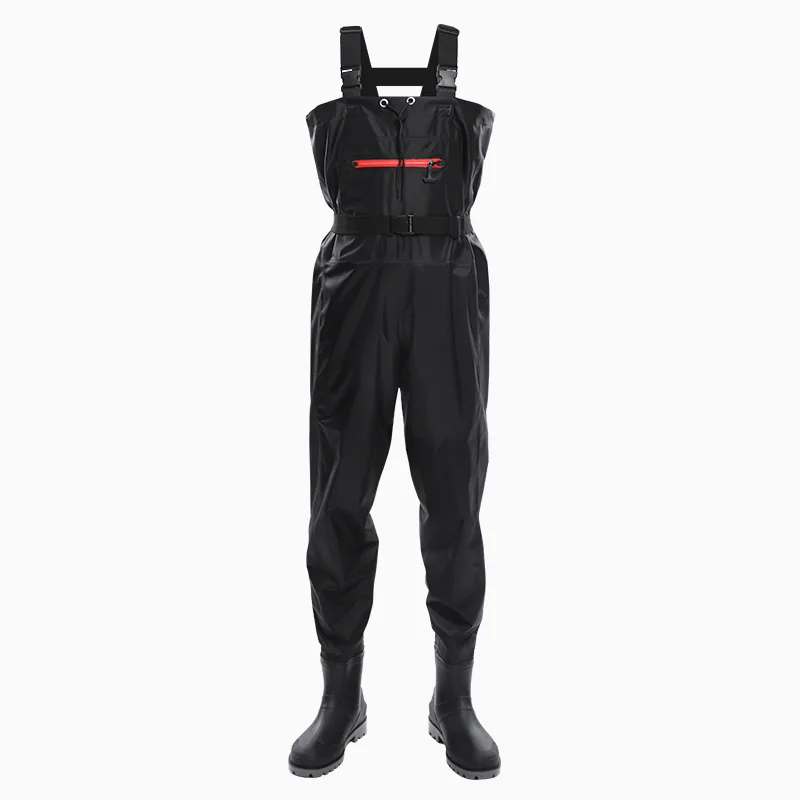 Waterproof Chest Waders with F - đánh giá và giá Fishing Socks