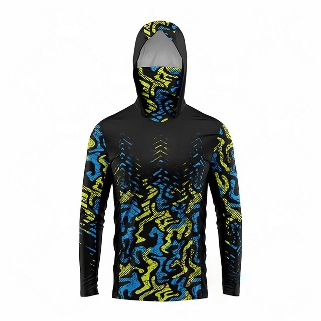 MALFC Fishing Apparel Men Hood - đánh giá và giá Fishing Shirt Uv Protection