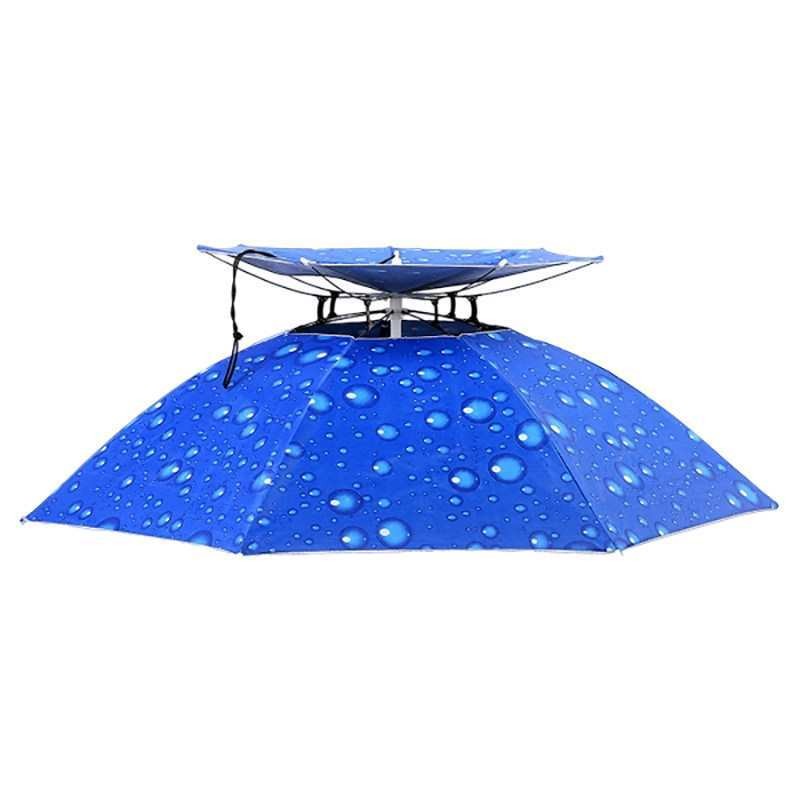 Umbrella hat Head-mounted doub - đánh giá và giá Fishing Hat